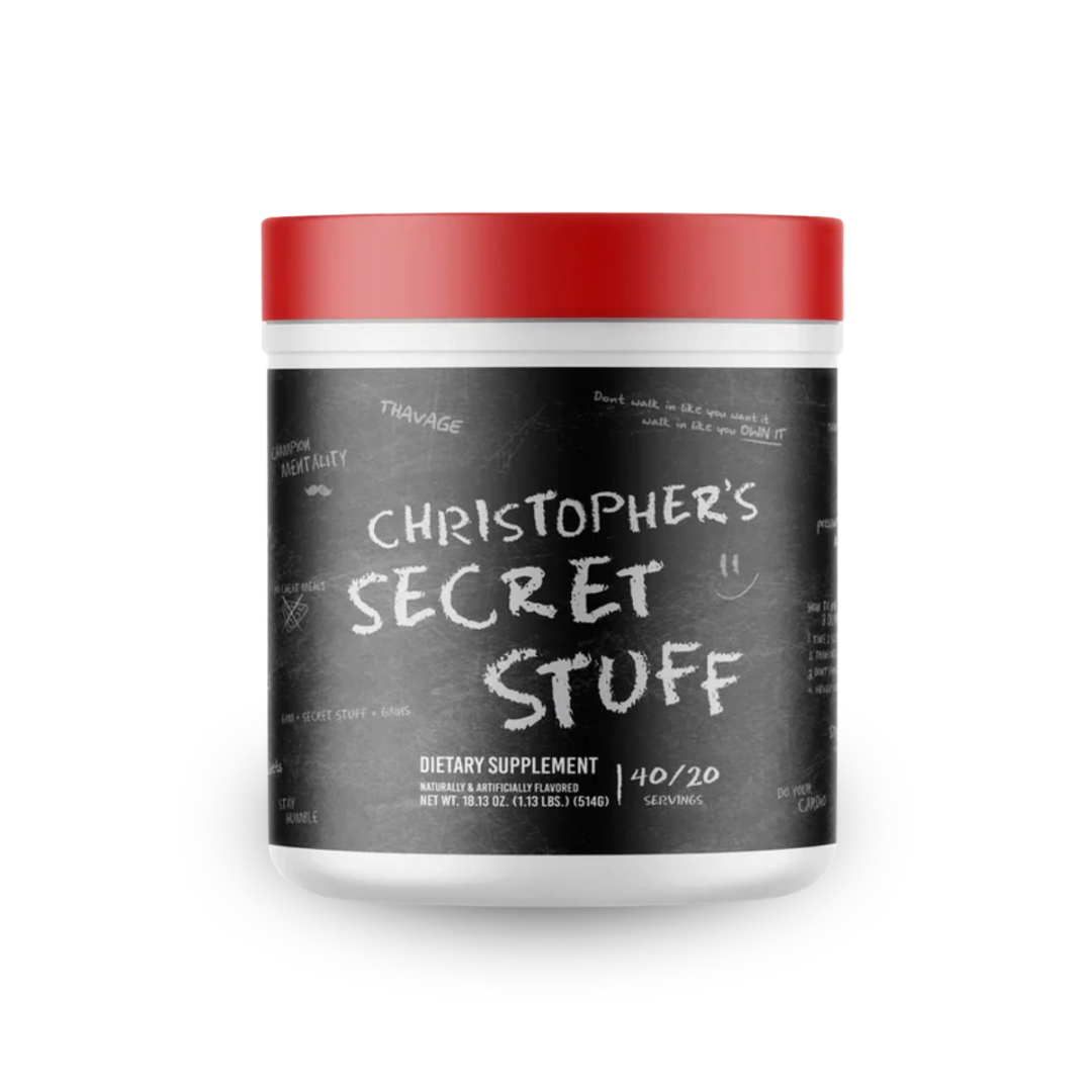 Christopher’s secret stuff