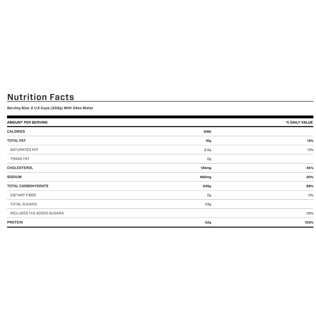 Súper mass gainer 6lb